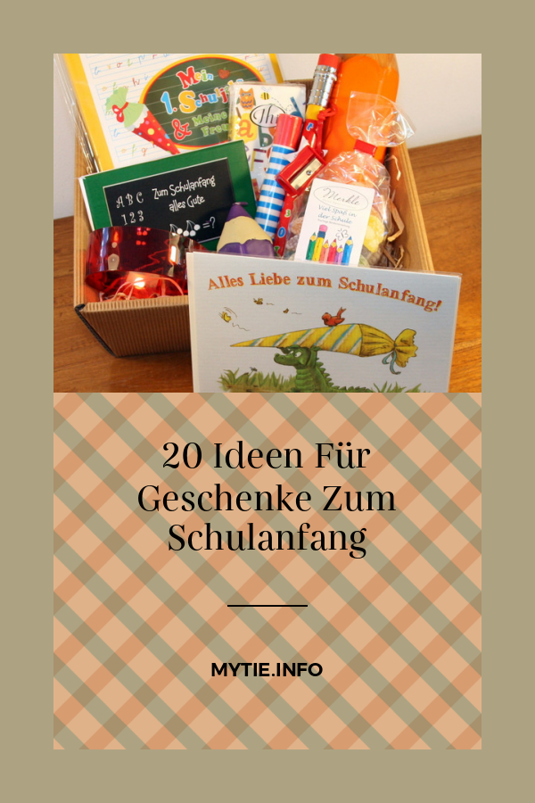 20 Ideen Für Geschenke Zum Schulanfang